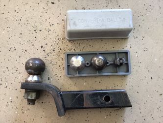 Trailer Hitch With Adapt A Ball