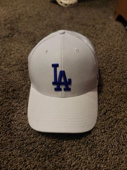 Los Angeles LA 47 Dodgers white and blue Adjustable Hat
