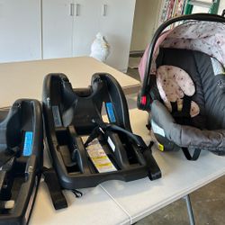 Baby  Carrier + Car Seat Base (2)