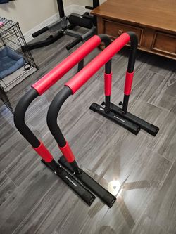 Sportsroyals Adjustable Dip Bar Station
