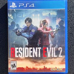 PS4 Game - Resident Evil 2 (Preowned)
