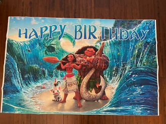 Moana birthday Decorations 