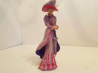 Thomas Kinkade "Tea at Three" sculpture from the Portraits of Style & Grace collection