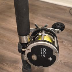 Sea Striker CC30 fishing reel And Rod Corvus Combo