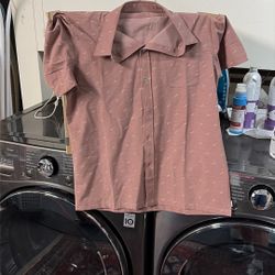 Vuori Short Sleeved Button Shirt Men’s Medium