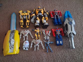 Transformers toy lot