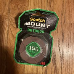 This is an outdoor double-sided mounting tape launched by the Scotch brand under 3M Company. Main product features • Load-bearing capacity: The packag