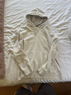 All in Motion Men’s Hoodie XXL – Oatmeal Beige Pullover – Soft Fleece Lined