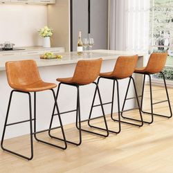 Bar Stools Set of 4, Barstools