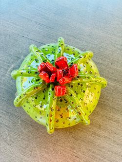 Ceramic barrel cactus