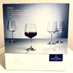 Villeroy & Boch Ovid Red Wine Goblet Set - 4 Pcs
