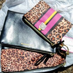 Three-piece  Designer Liz Claiborne Zip Up Bags