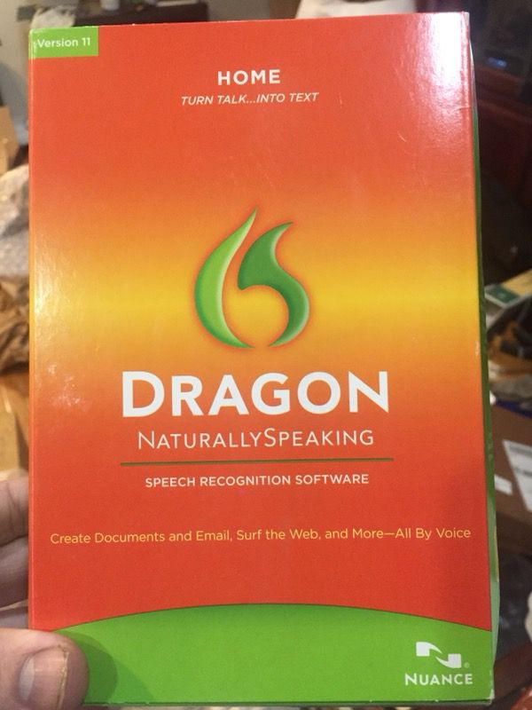 Dragon Natural speaking