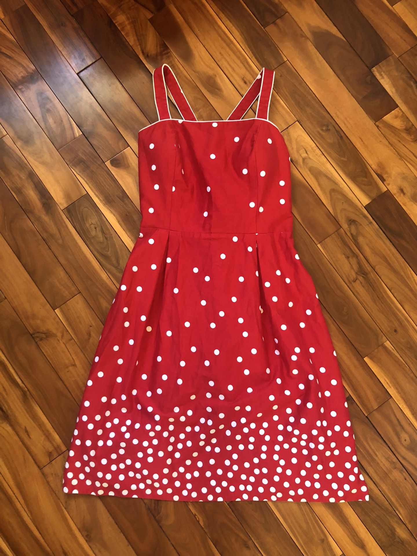 Women’s Red & White Polka Dot Dress Size 16 XL