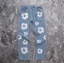 Denim Tears Cotton Wreath Jeans