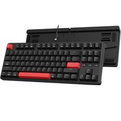 Keychron C3 Pro Keyboard Gaming Red Backlight Wired Brown Switches New