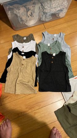 Toddler Sleeveless Shirts 18-24mo