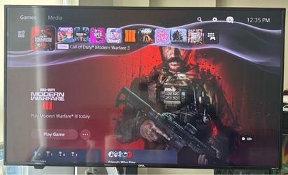 Roku TV 55” 4K + SANUS TV Swivel