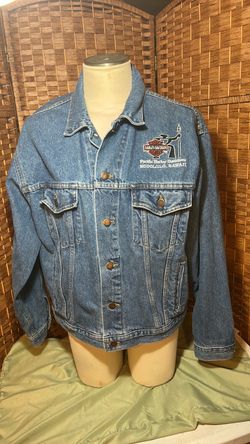 Vintage Harley-Davidson Pacific Hawaii Denim Jacket Size M-$75 CASH