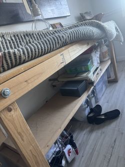 Wooden Work Bench!
