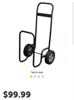 New Steel Log Trolley (open box)