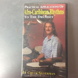 Afro-Caribbean rhythms to the drumset vhs new