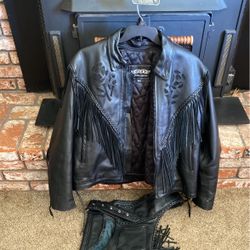 Biker Jacket And Chaps Women’s