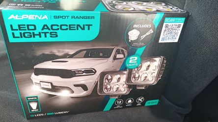 A,Alpena LED Spot Ranger LED Kit 27w 900 lumens, Bumper Light Kit - pack of 2