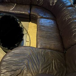 FREE Large Purple Sectional Couch