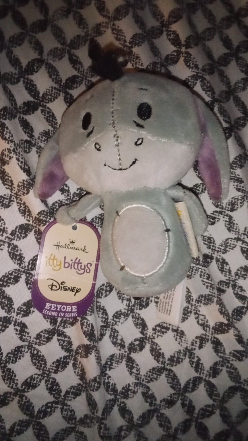 Eeyore Disney Itty Bittys Plush NWT 