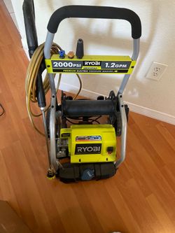 Ryobi 2000 PSI Electric Pressure Washer – Excellent Working Condition