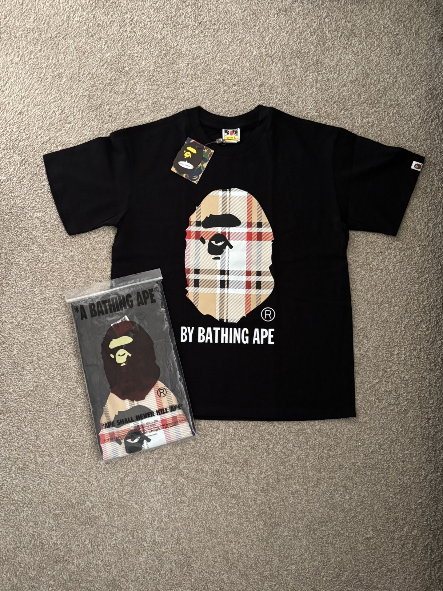 bape shirt size L