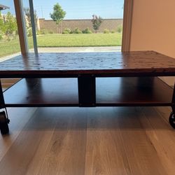 Coffee Table And End Tables 