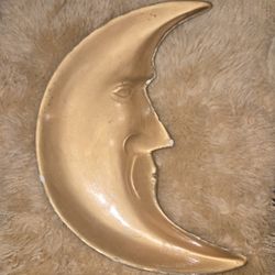 MOON TRINKET DISH CELESTIAL Whismygoth 90s Ceramic Tray 