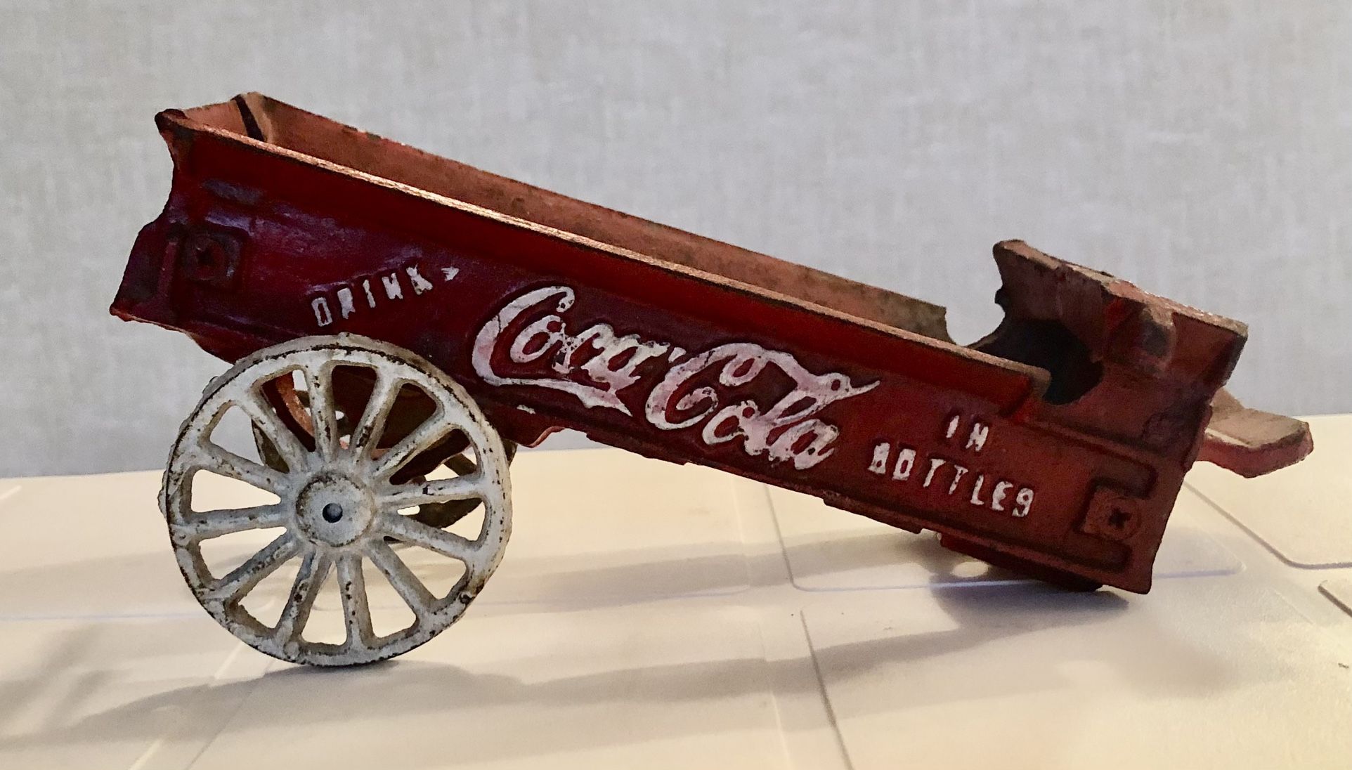 Cast Iron CocaCola Wagon