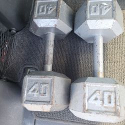 40 Lb Dumbbell Set