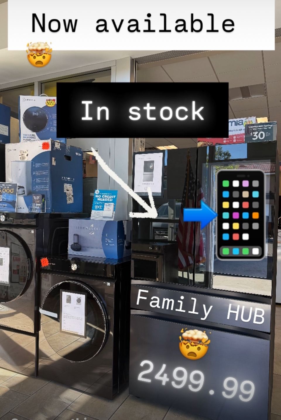 Samsung Bespoke Family Hub Brand New