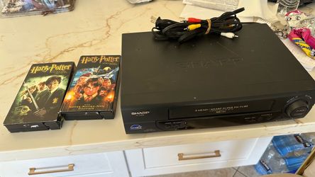 Sharp VHS/VCR Player Bundle