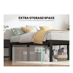 Twin Bed Frame And Mattress - Only Used 3 Months!