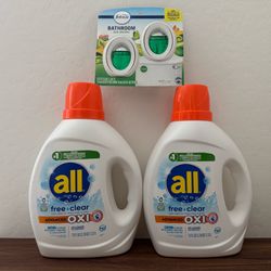 All Oxi laundry detergent bundle