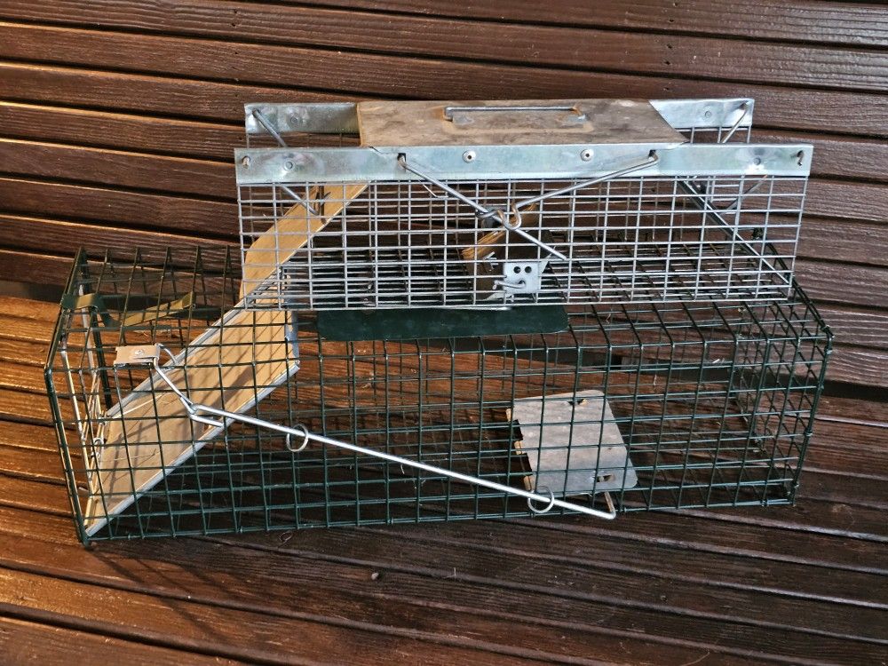 ANIMAL TRAPS LIVE TRAP RABBIT, SQUIRREL, CHIPMUNKS, RAT 24 x 7 x 7