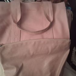 BeBe overnight bag with matching toiletries bag