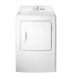 Insignia™ - Electric Dryer with Sensor Dry - White
