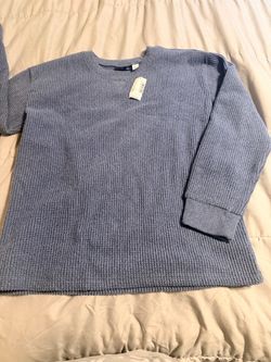 The Children’s Place Boys Blue Knit Sweater Size 10/12 NWT