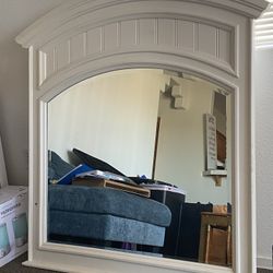 Mirror Off white Color 