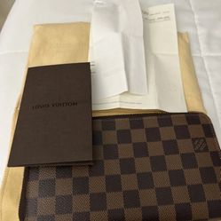 louis vuitton damier ebene zippy organizer wallet