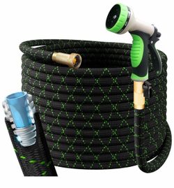 New 25’ Water Hose With Spray Nozzle