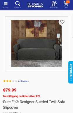 Surefit sofa and loveseat cover