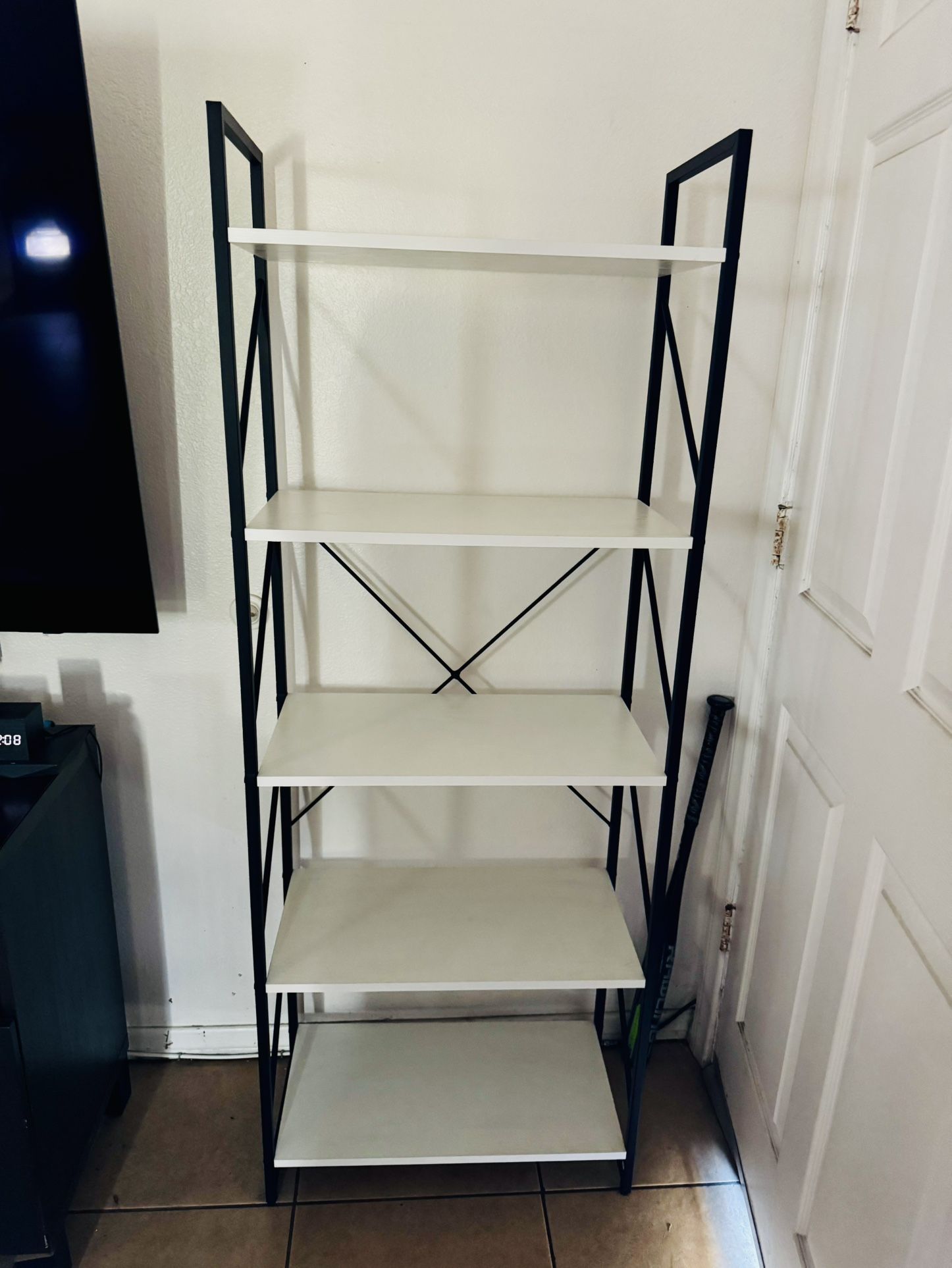 Bookshelve In Perfect Condition The measurements are 64 h x 23 1/2 w x 12 d