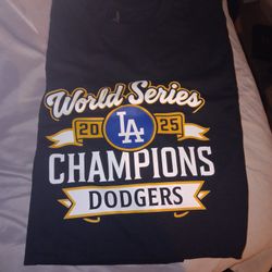 Brand New Unisex Dodgers World Series Shirt 
